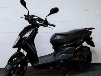 zwarte sym orbit ii bromscooter — scooters | sym — marktplaats