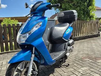 peugeot kisbee 50 ccm roller blau, bj. 2019, guter zustand