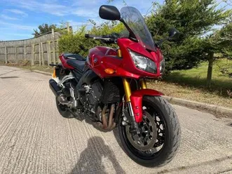 2006 06 yamaha fz1 s fazer abs 1000 fz1s red hpi clear fzs1000 sports tourer