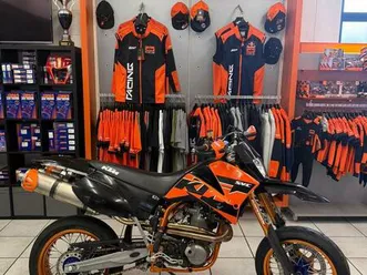 ktm 660 smc mit frauenschuh motor