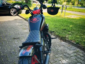 kawasaki vn750 no harley custom chopper