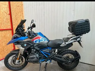 bmw r1200gs rallye blau/weiß mit topcase