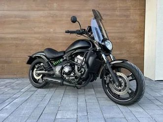 kawasaki vulcan s650- świetny stan- komfortowe siedzenie-led leszcz