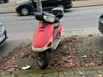 honda bali sj 50 motor-roller rot-schwarz