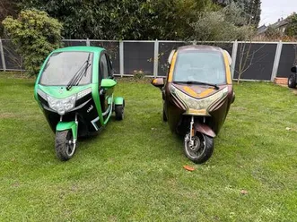 2 x elektro kabinen roller bei mit 25/45 papiere