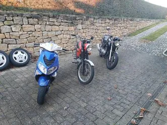 mz_ts150 & honda cb500 & peugeot roller speedfight 100 ccm