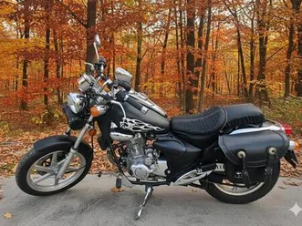 kymco zing 125 cc meteorit cruiser "schwarz matt"