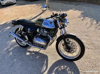 moto royale enfield continental gt chrome