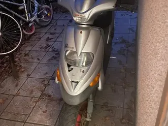 scooter stalker gilera gris es rouge