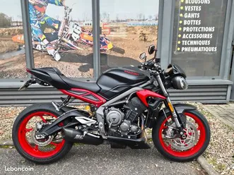 triumph 765 street triple rs, tbé, garantie 12 mois