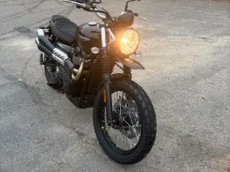 triumph street scrambler 900 a2 – 2022 – très faible kilométrage