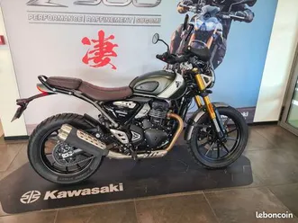 triumph scrambler 400x vert 2025 a2 garantie constructeur au 05/2027