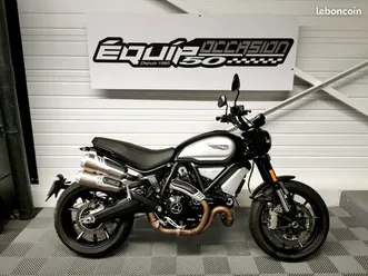 ducati scrambler 1100 dark pro - 1ère main - garantie constructeur 07/2026 - eligible au permis a2