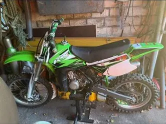 kawasaki kx 85 motocross - motor überholt, 10h gelaufen