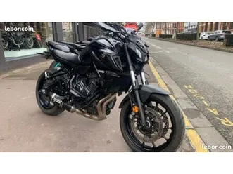 yamaha mt07 689cm3 bridée a2