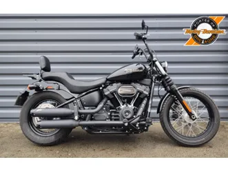 harley-davidson softail street bob 1745 2020 1745 cm3 | moto custom | 15 690 km | noir | 35520 la meziere