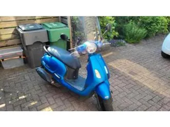 scooter sym fiddle 4 euro 5, geel kenteken — scooters | sym — marktplaats