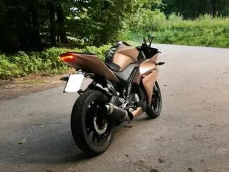 yamaha yzfr 125, mivv auspuff, rose gold