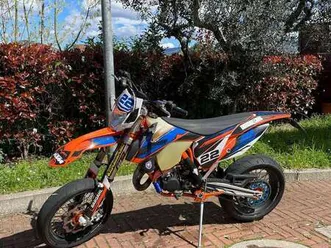 ktm 125 exc factory arancione