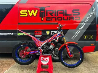 2024 beta evo factory 2t 250 cc trials bike - top spec 2-stroke off-road clubman
