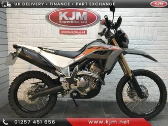 honda crf 300 l a-p, 2023/73, 4,689 miles, super clean bike with history