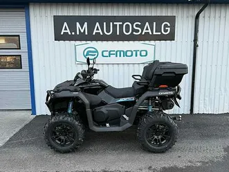 cfmoto cforce 1000 - t3b 60 km/t - kjøres med bilsertifikat - servo - ledlys - henger feste - bagasjeboks - fanger foran & bak