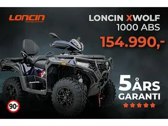 loncin xwolf 1000 abs | 5 års garanti | 90 km/t