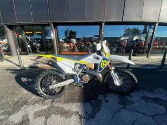 husqvarna te 250 bianco