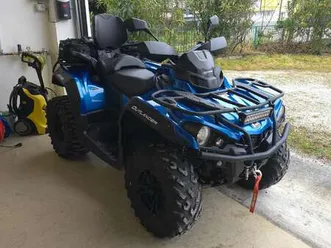 can-am outlander 570/650 xt dps max blu/azzurro