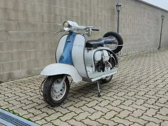 lambretta li 150 targa pv bianco