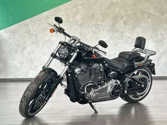 harley-davidson cvo breakout scarico v&h nero