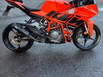 ktm rc390 orange gp 2023