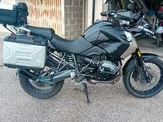 bmw r 1200 gs triple black abs + esa