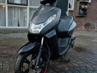 peugeot kisbee rs scooter - nieuwe uitlaat - zeer netjes — scooters | peugeot — marktplaats