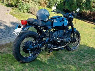 bmw r 100 r " black beauty", cafe-racer, custom-bike, umbau, brat