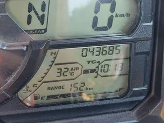 suzuki v-strom 650 bianco