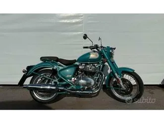 royal enfield classic 650 demo teal km500