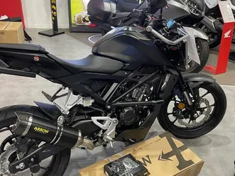 cb125r neuve noir mat - idéale motard de petite taille