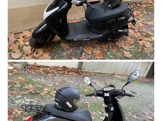 scooter orcal kite 50 cc - révisé, ct & cg ok - donne casque, gants et housse avec