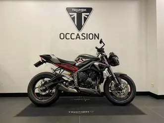 triumph street triple 765 rs 2022 765 cm3 | moto roadster | 3 900 km | gris | 94270 le kremlin bicetre