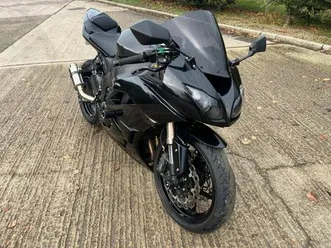 2011 11 kawasaki zx6r ninja zx 600 raf sports 600 zx636 zx600 r6 19k mls black