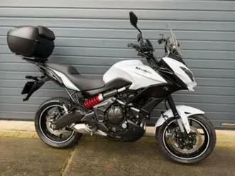 kawasaki versys 650 abs: 35kw, a2, topkoffer, handvatver, 2e — motoren | kawasaki — marktplaats