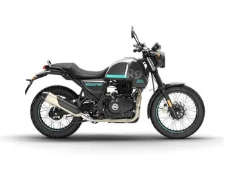 2023 royal enfield scram 411 silver spirit