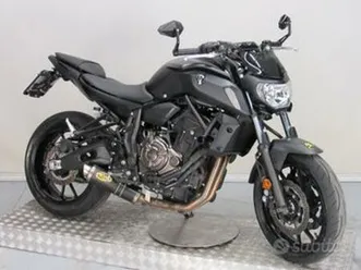 yamaha mt-07 abs 35 kw patente a2 scarico roads ca