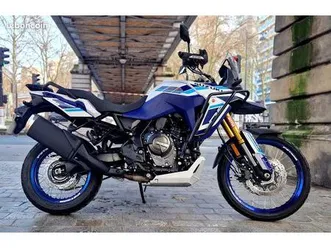 suzuki dl 800 v-strom de full djebel edition - 2025 - blanc - (bridable a2/35kw) - idem vstrom versys tracer transalp