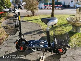 rolektro e-roller neuwertig 120 km straßenzulassung