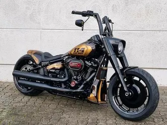 harley davidson fat boy 114cui 3.345km 120th custom bike softail