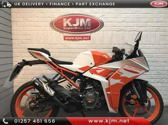 ktm rc 125 ktm abs, 2024/24, just 182 miles and finished in orange and white 124 cc