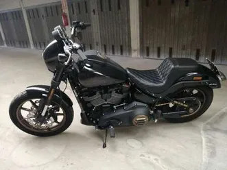 harley-davidson lowrider s softail nero