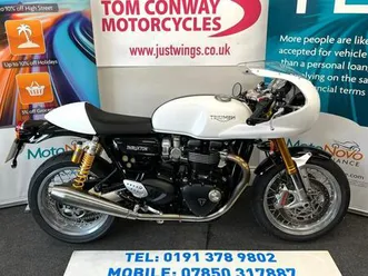 triumph thruxton 1200 r, 2019(69), 1 owner, simply a perfect example, £7795